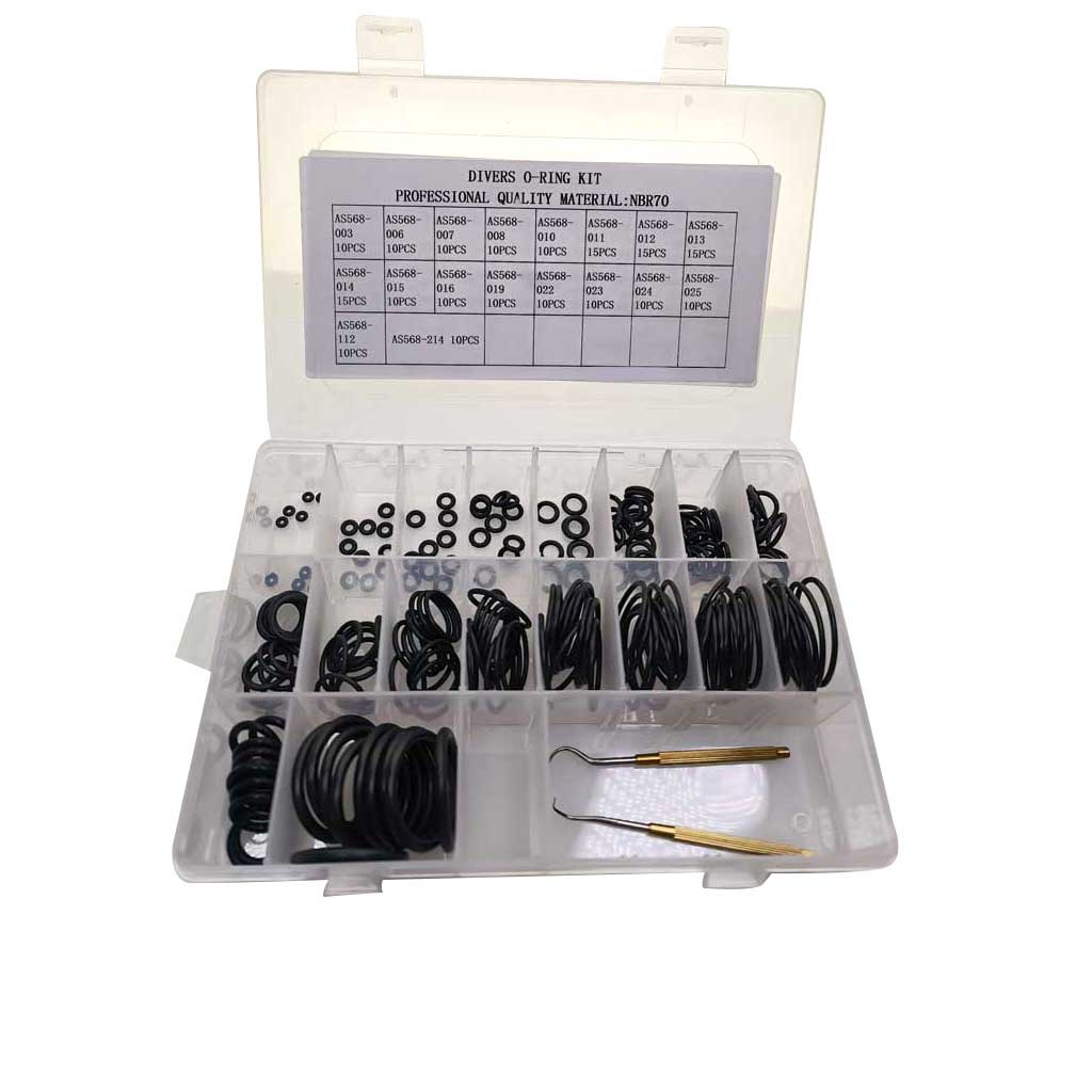 Aquatic Diving - 200PC Scuba Diving O-Ring Kit Dive
