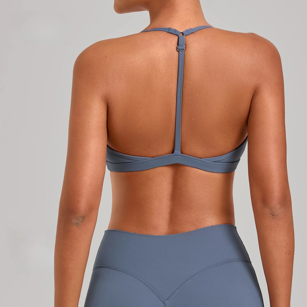 Aquatic Sports Bra - Gym Workout Fitness Top Adjustable Strap