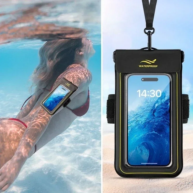 Aquatic Diving - HAISSKY Armband Mobile Phone Waterproof Pouch