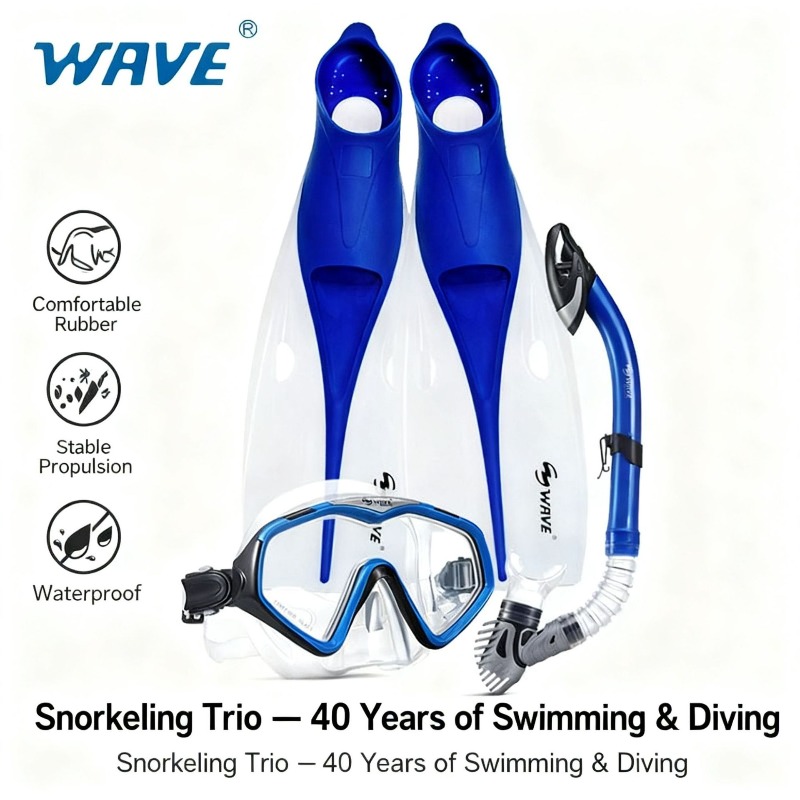 Adult Snorkeling Set Full Dry  - Freediving Mask Set review and price