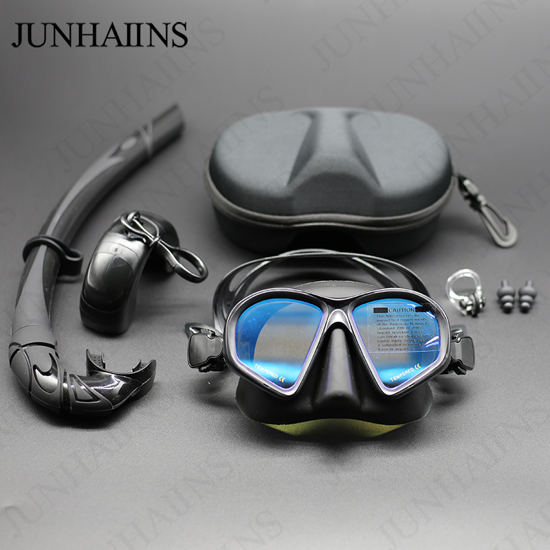 Wet Low Capacity Tempered Glas - Freediving Mask Set review and price