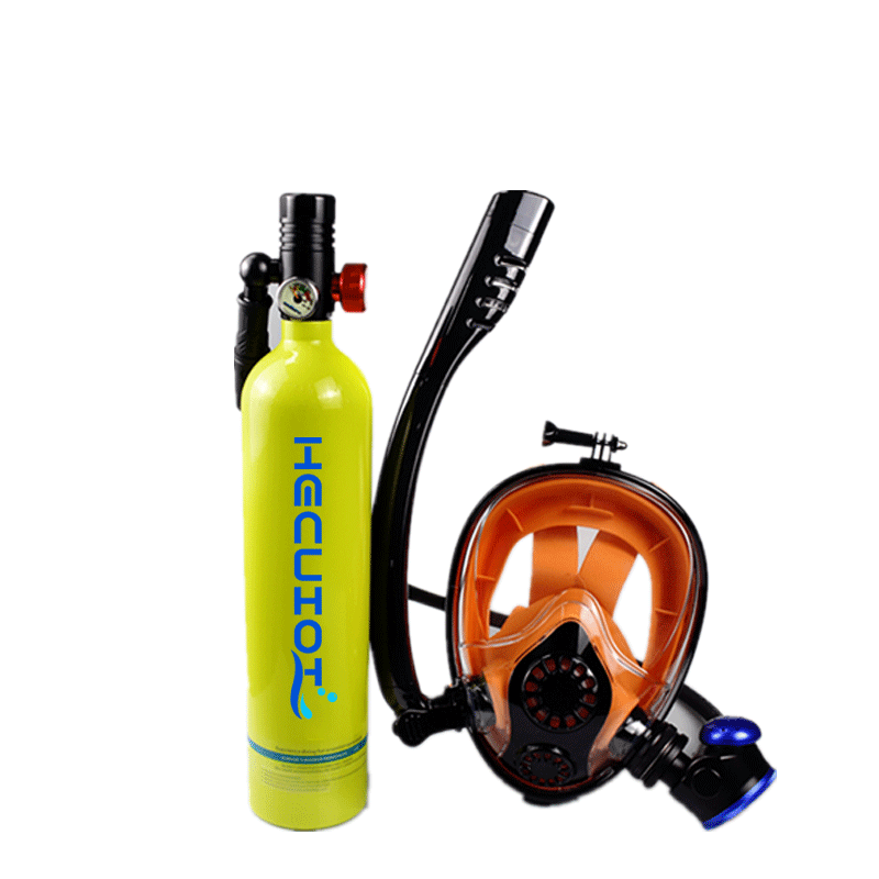 Mini 1LScuba Diving Tank Set,  - Freediving Mask Set review and price