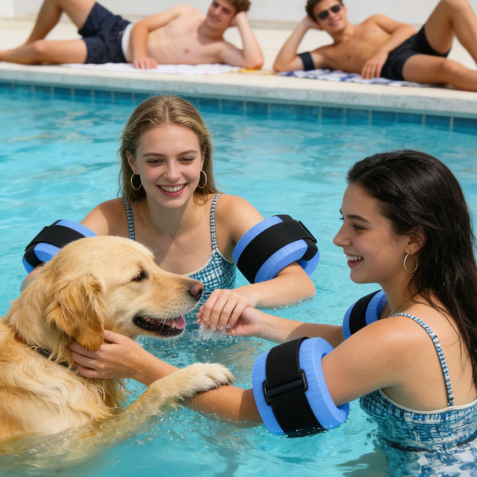 2pcs Foam Swimming Float Ring  - Aquatic Water Sports review and price