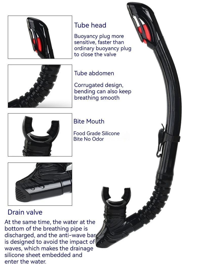 WAVE Professional Snorkeling C - Freediving Mask Set review and price