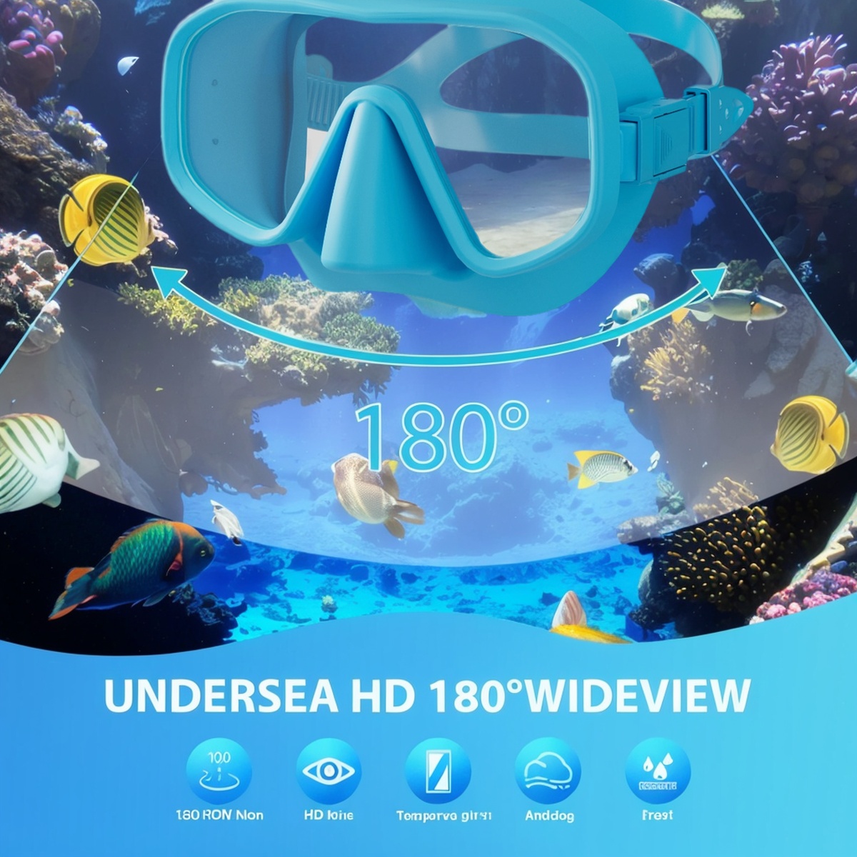 Professional Frameless Tempere - Freediving Mask Set review and price