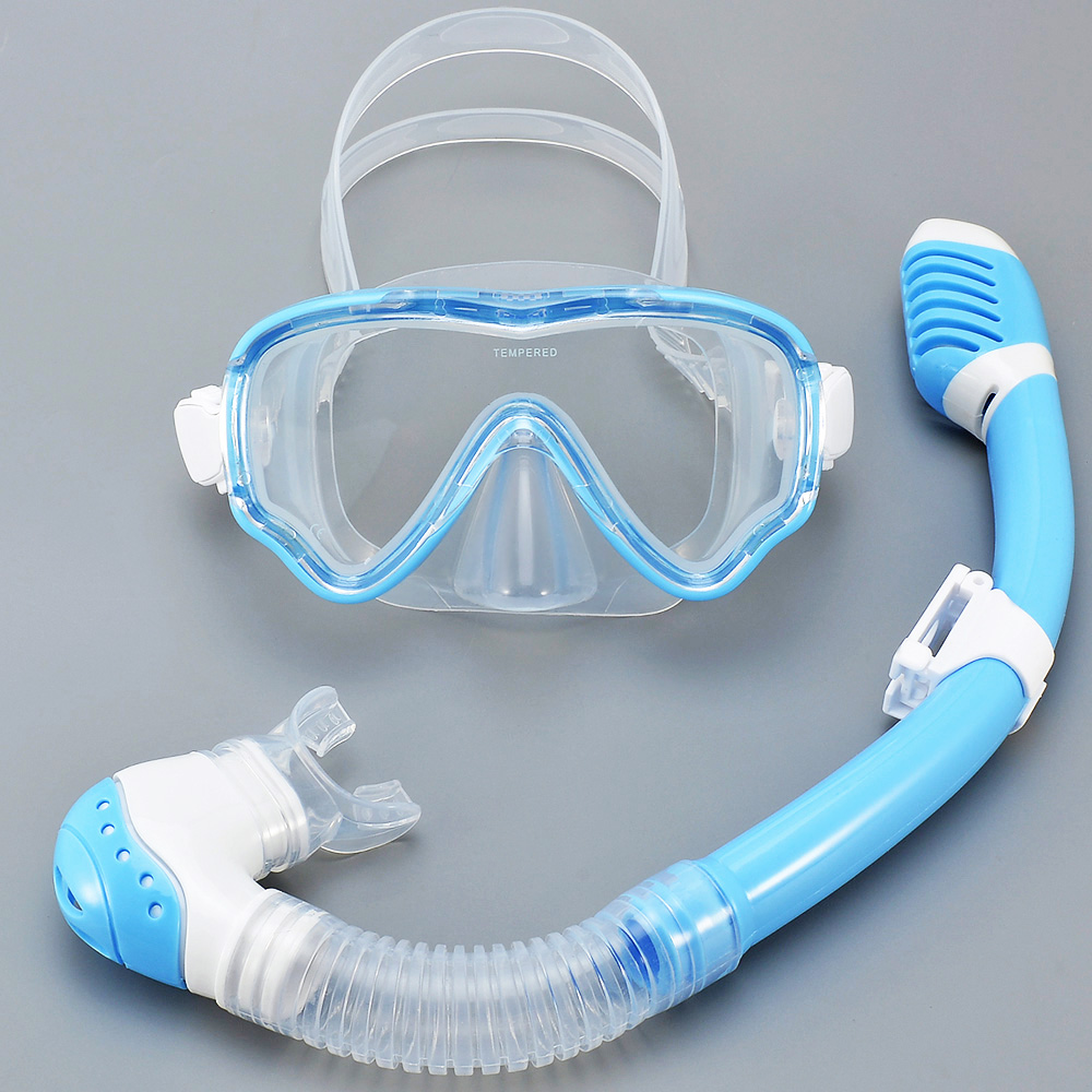 Kids Diving Mask Snorkel Set S - Freediving Mask Set review and price
