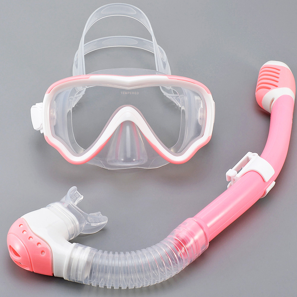 Kids Diving Mask Snorkel Set S - Freediving Mask Set review and price
