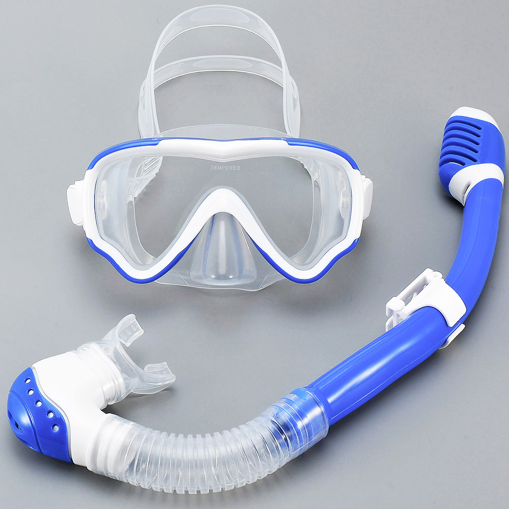 Kids Diving Mask Snorkel Set S - Freediving Mask Set review and price