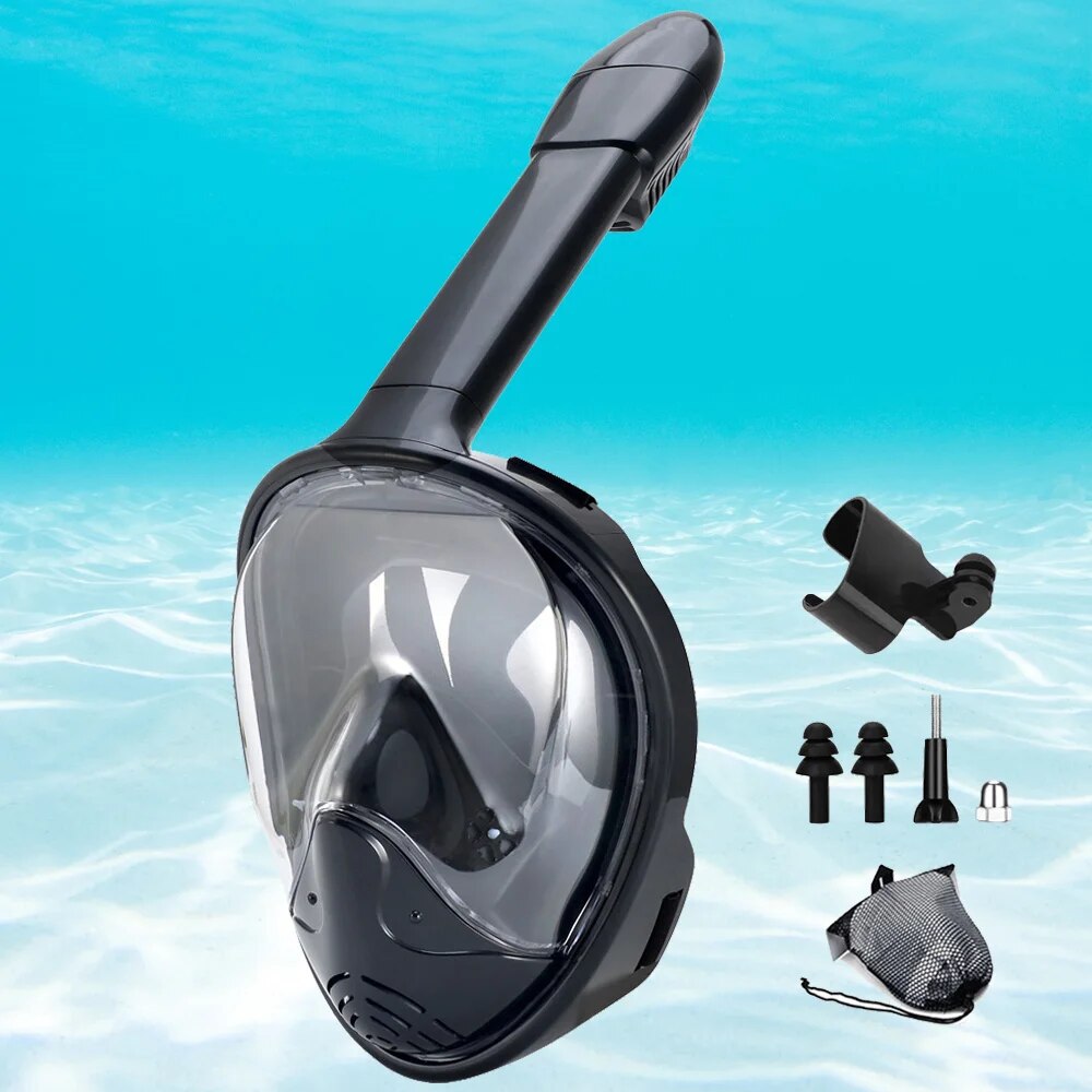 Underwater Snorkeling Full Fac - Freediving Mask Set review and price