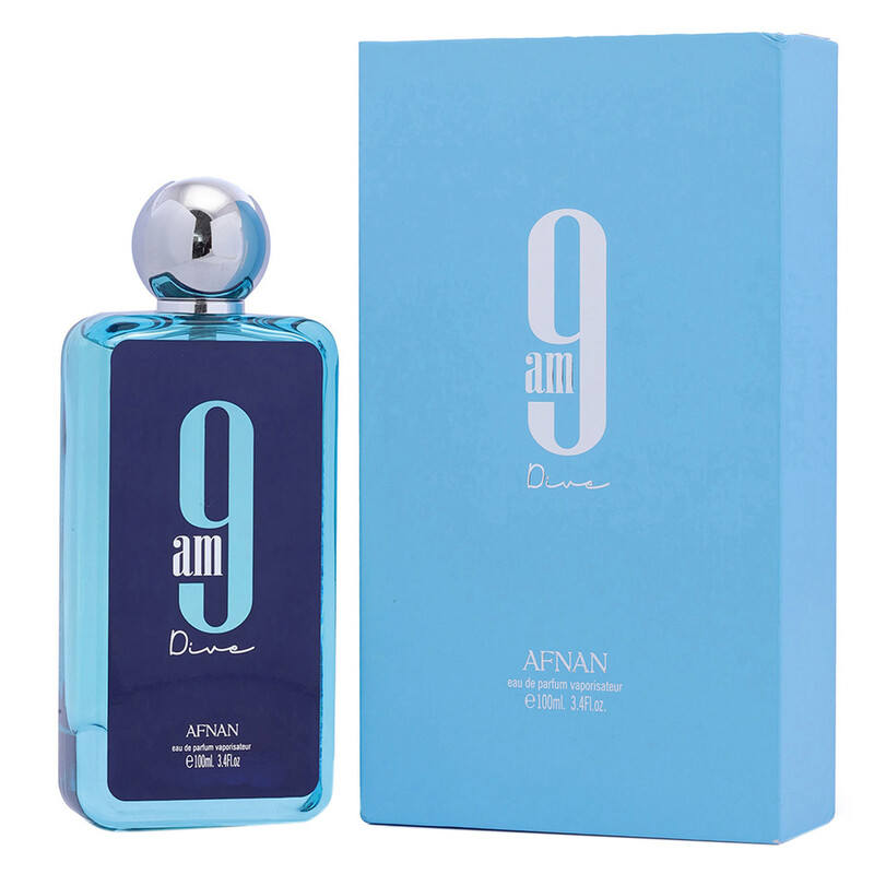 Afnan 9AM Dive EDP Spray 100ml - Aquatic Diving review and price