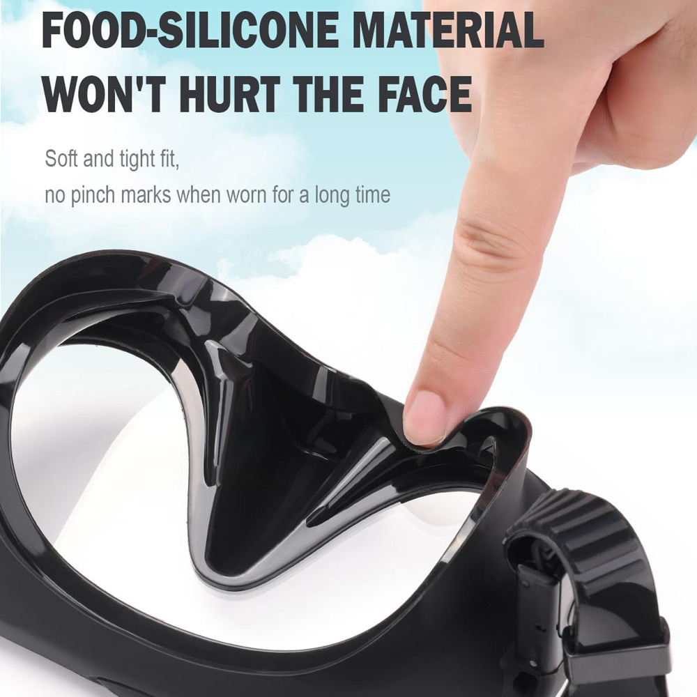 Dry Snorkel Set Diving Mask Pr - Freediving Mask Set review and price