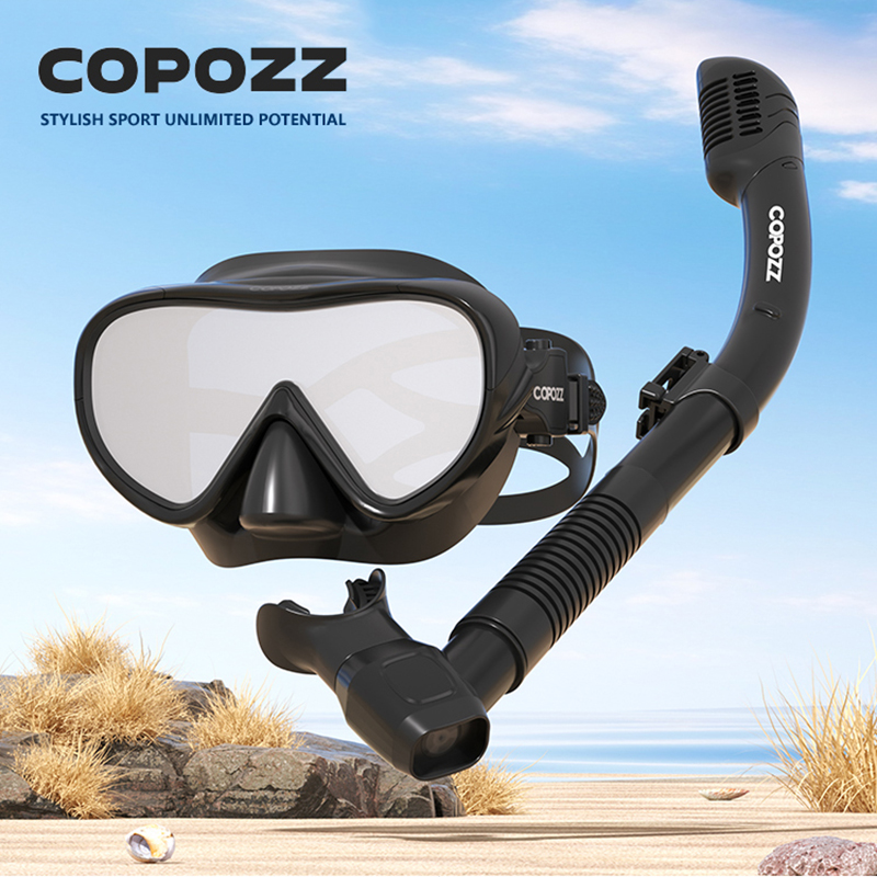 COPOZZ New Diving Mask Full Vi - Freediving Mask Set review and price