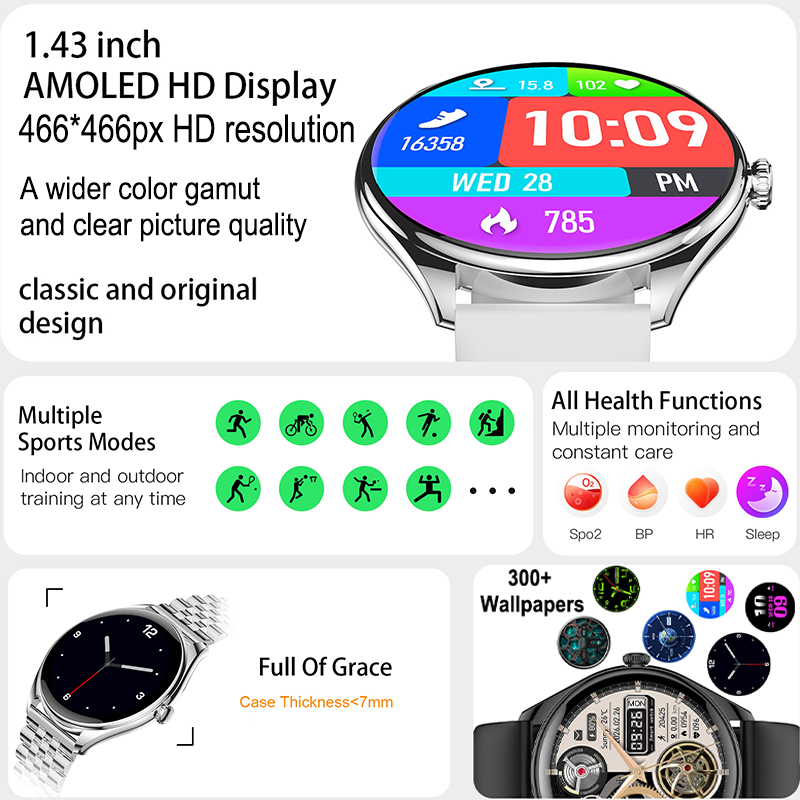 New Ultra Thin SmartWatch Men  - Aquatic Sports Performance review and price