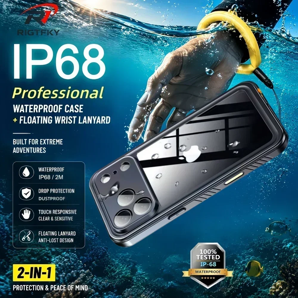 IP68 Waterproof Case for iphon - Aquatic Diving review and price