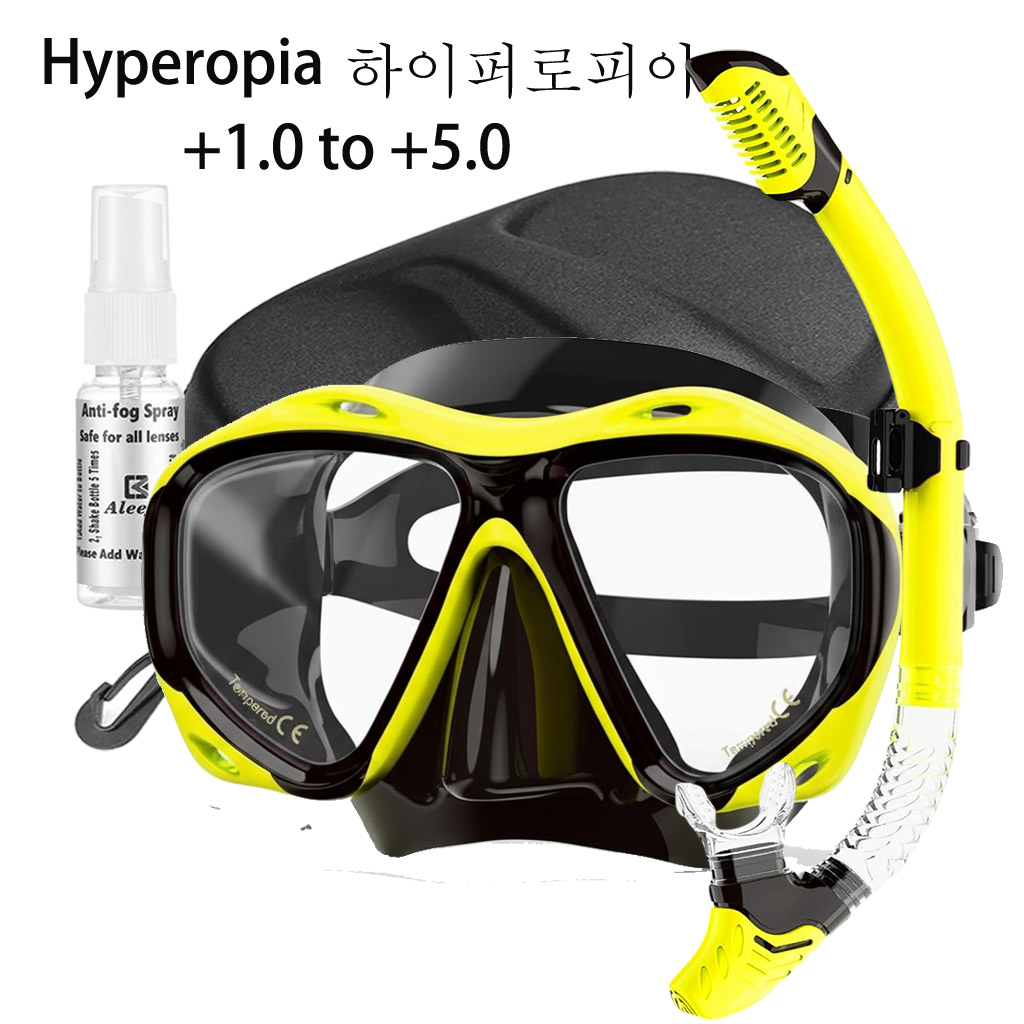 Diving Mask +1.0 to +5.0, Temp - Freediving Mask Set review and price