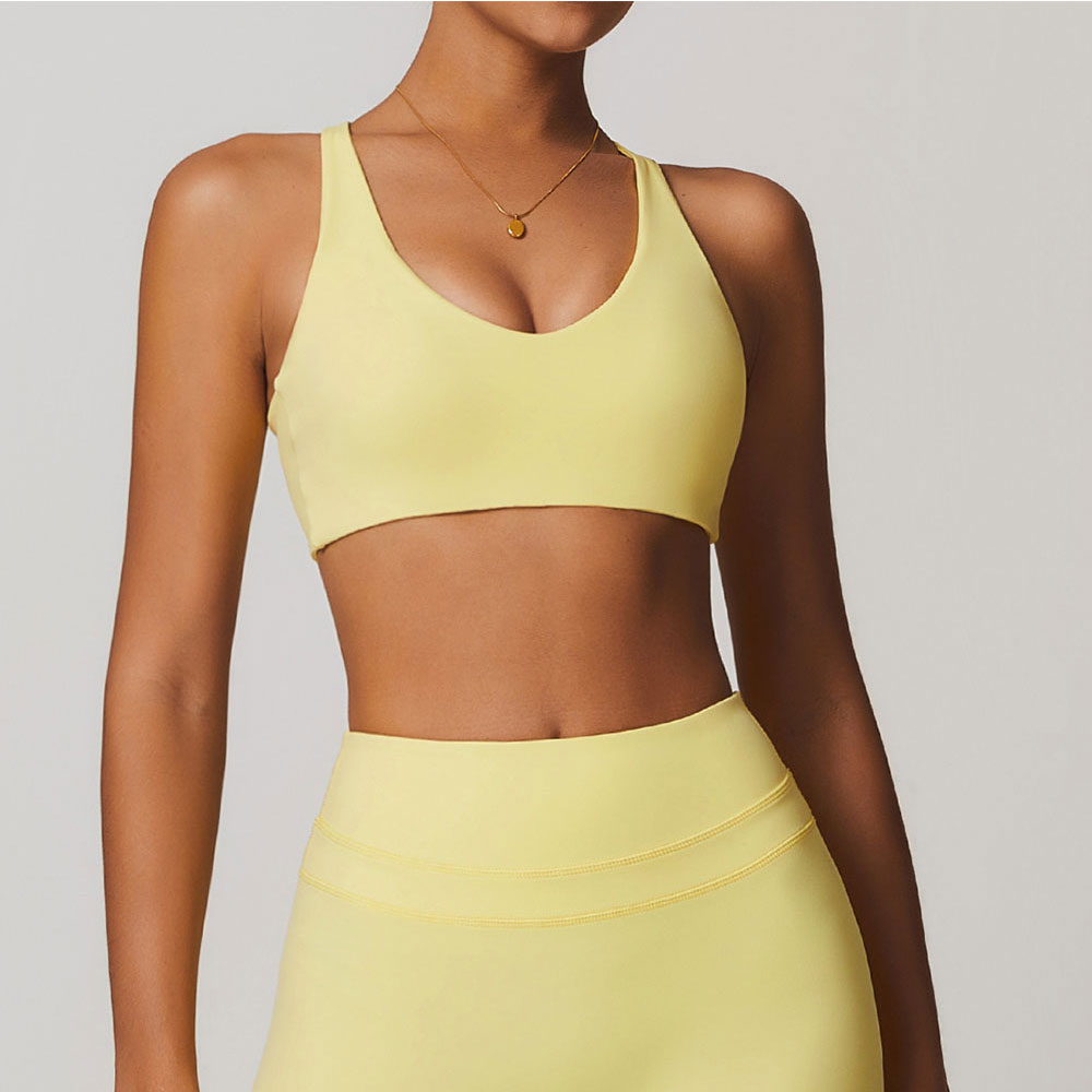 JUREN Sports Bra Women Fitness - Aquatic Sports Bra review and price