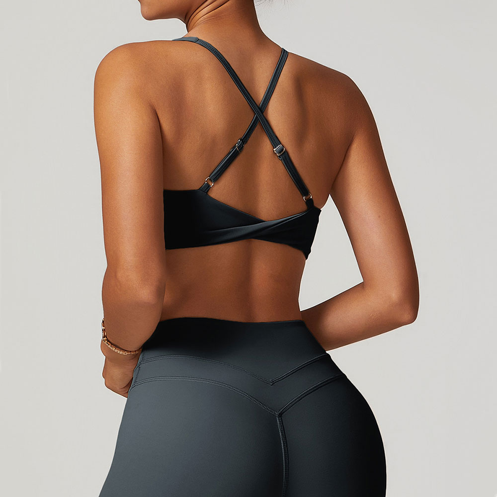 JUREN Sports Bra Women Fitness - Aquatic Sports Bra review and price